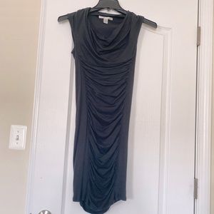 Kenneth Cole Sheath Black drape dress